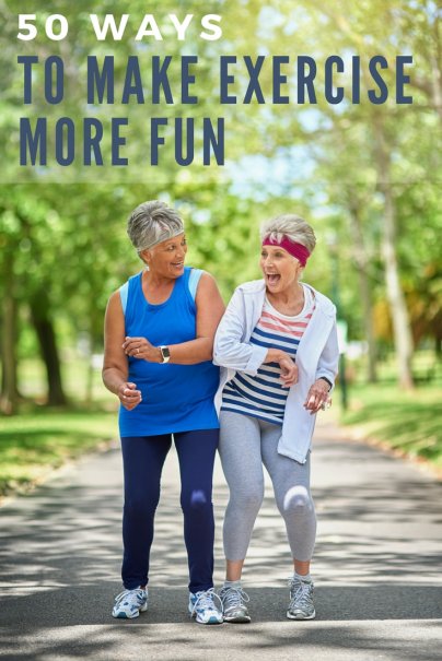 50 Ways to Make Exercise More Fun